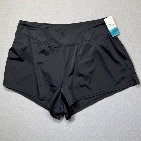 Swim Solutions Other - Swim Solutions Pull-on Swim Shorts Black 16W MSRP $64